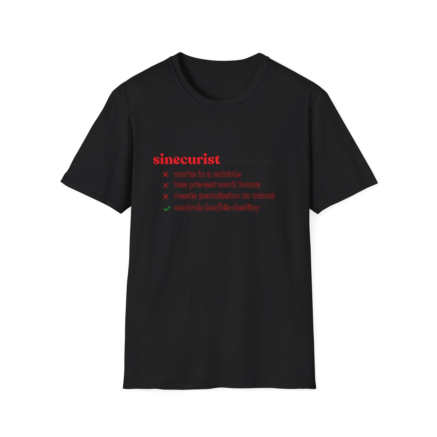 UNI GOOGLE CHECK BOX R T-SHIRT - UNISEX