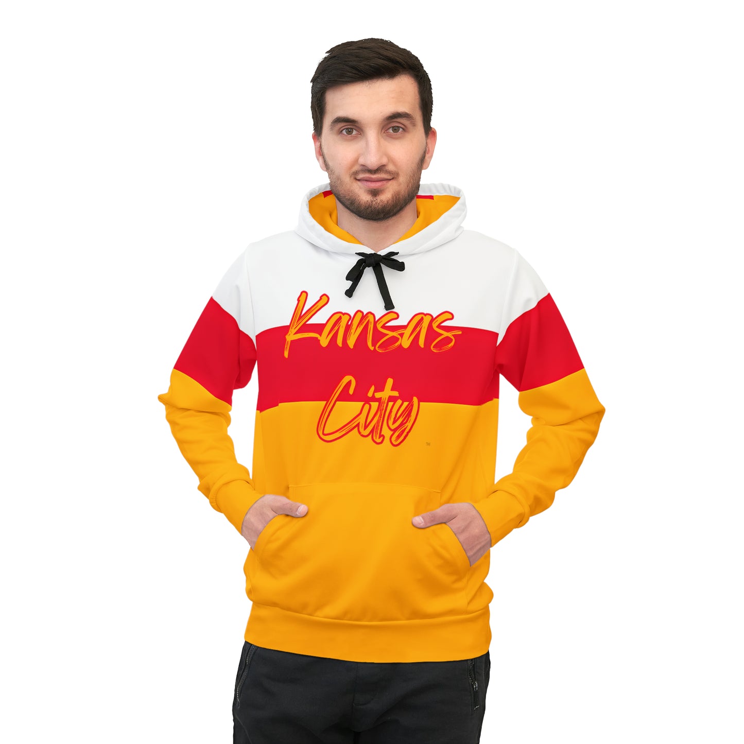 KC CHIEFS PULLOVER ATHLETIC HOODIE UNISEX
