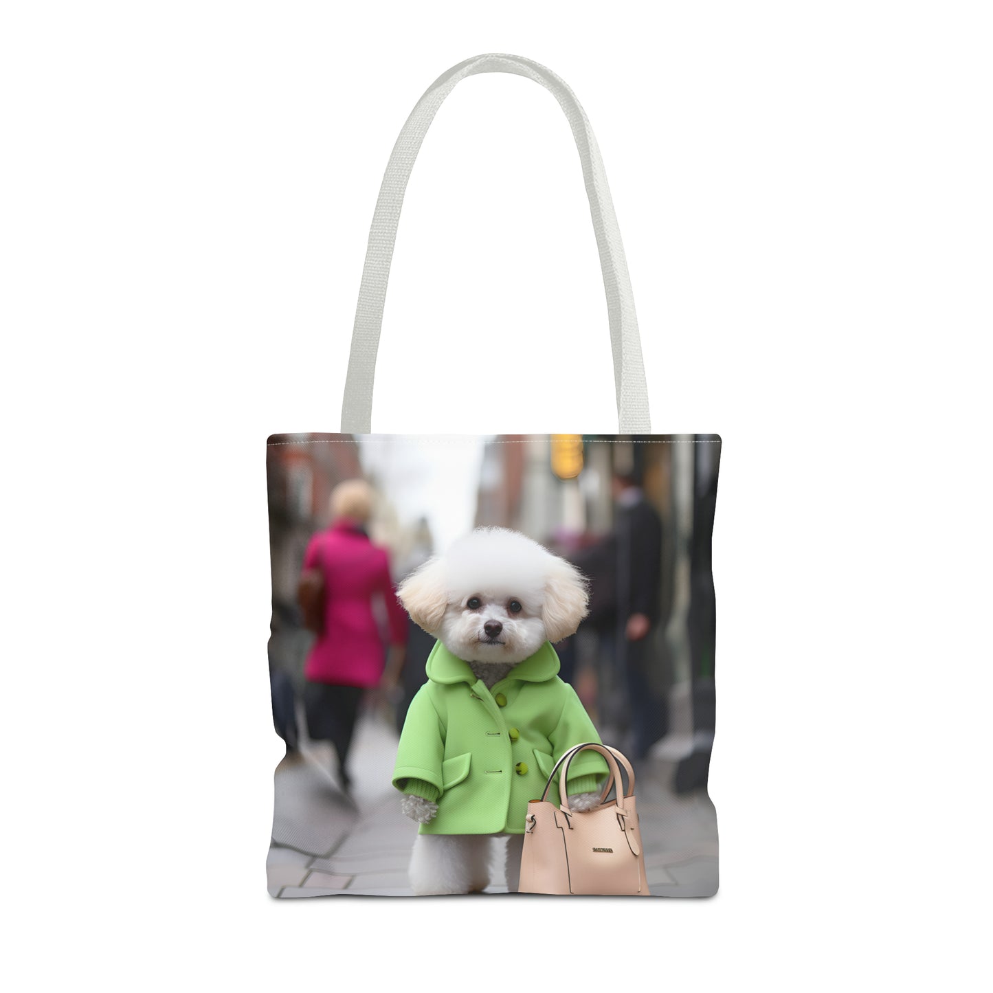 BICHON FRISE TOTE BAG