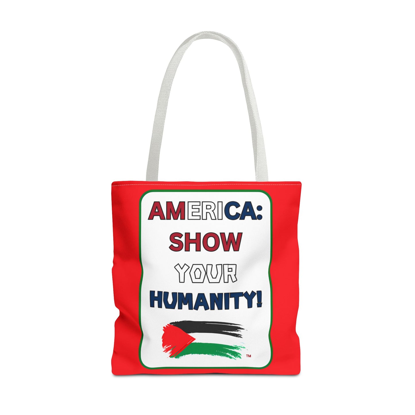 PALESTINE HUMANITY TOTE BAG