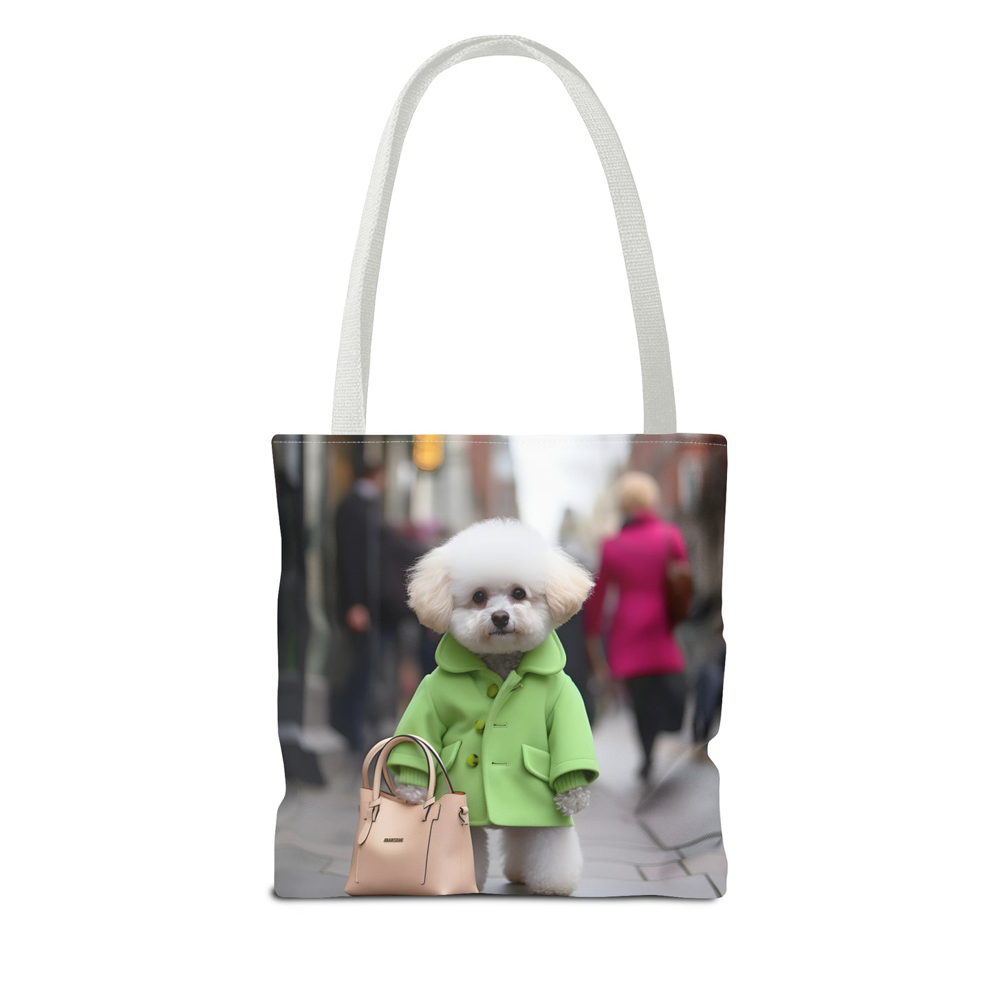 BICHON FRISE TOTE BAG