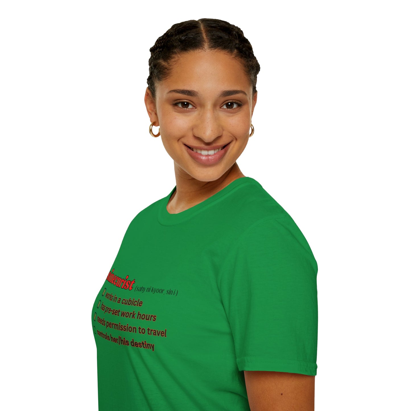 UNI GOOGLE CHECK BOX R T-SHIRT - UNISEX