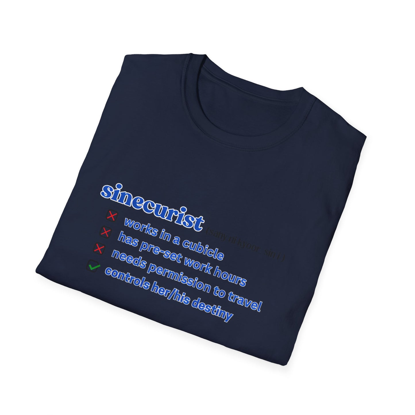 CHECK BOX B T-SHIRT - UNISEX
