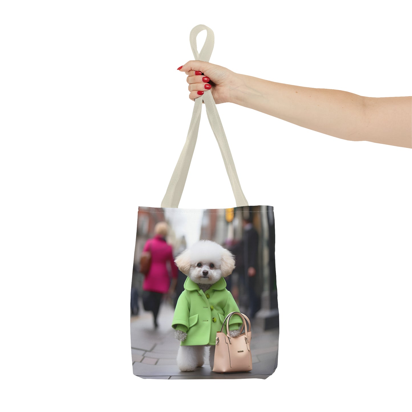 BICHON FRISE TOTE BAG
