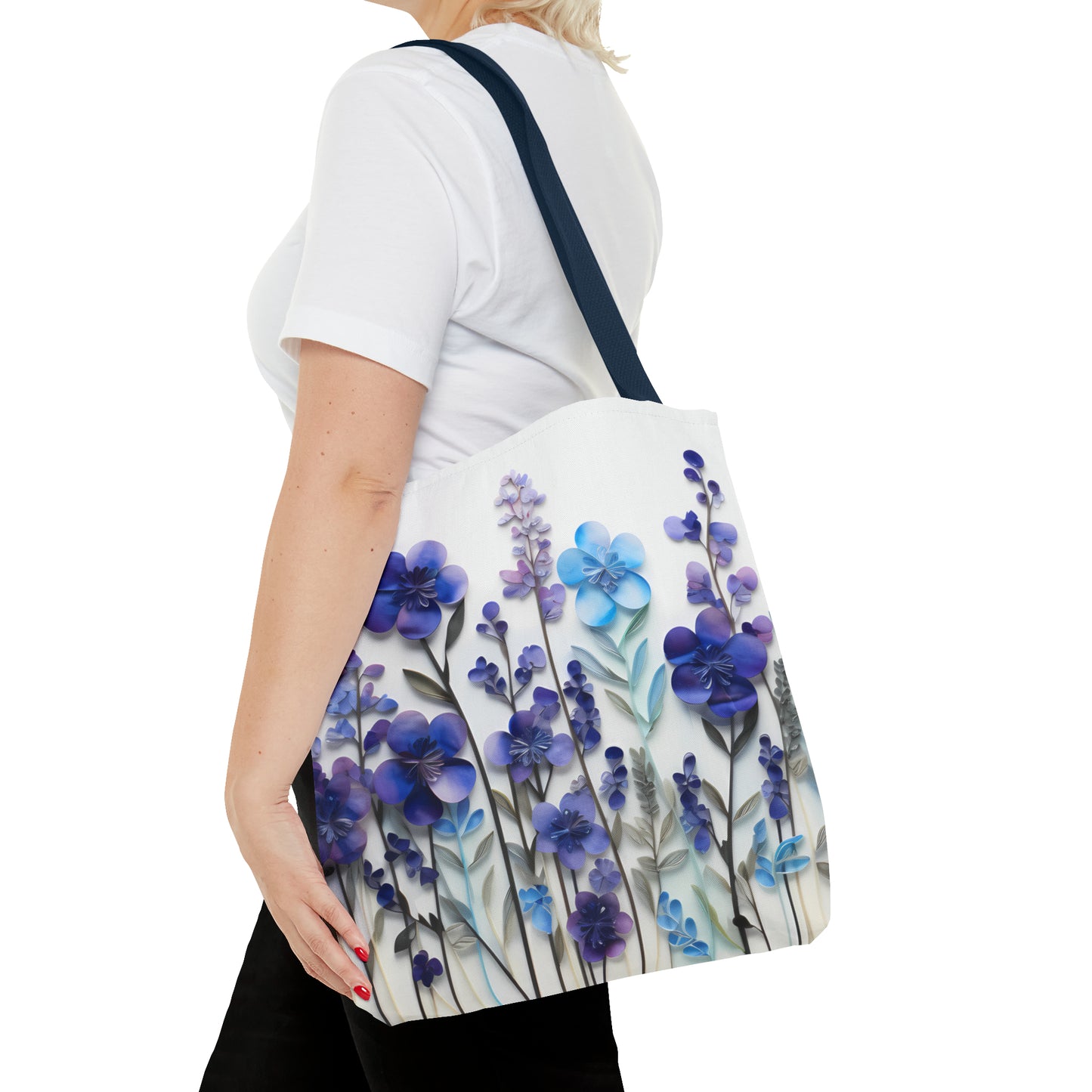 PASTEL FLOWERS TOTE BAG