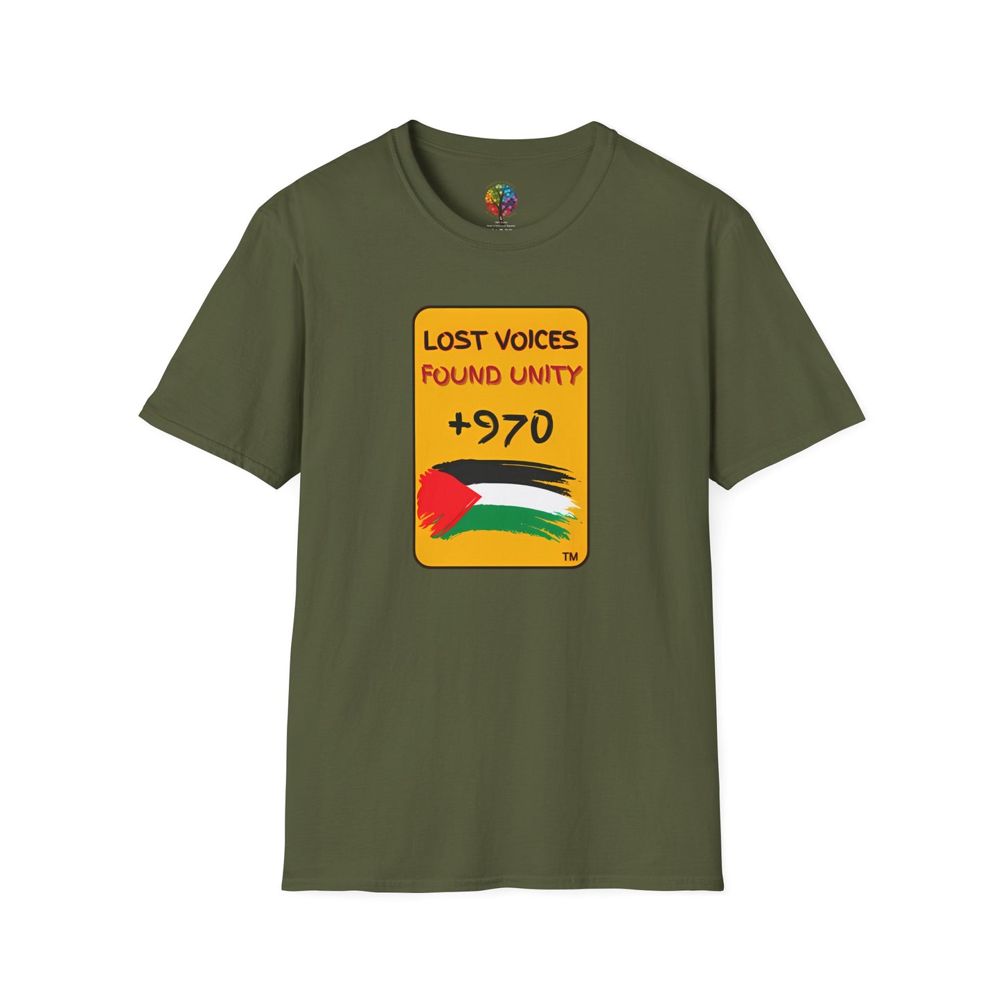 PALESTINE FOUND UNITY T-SHIRT UNISEX