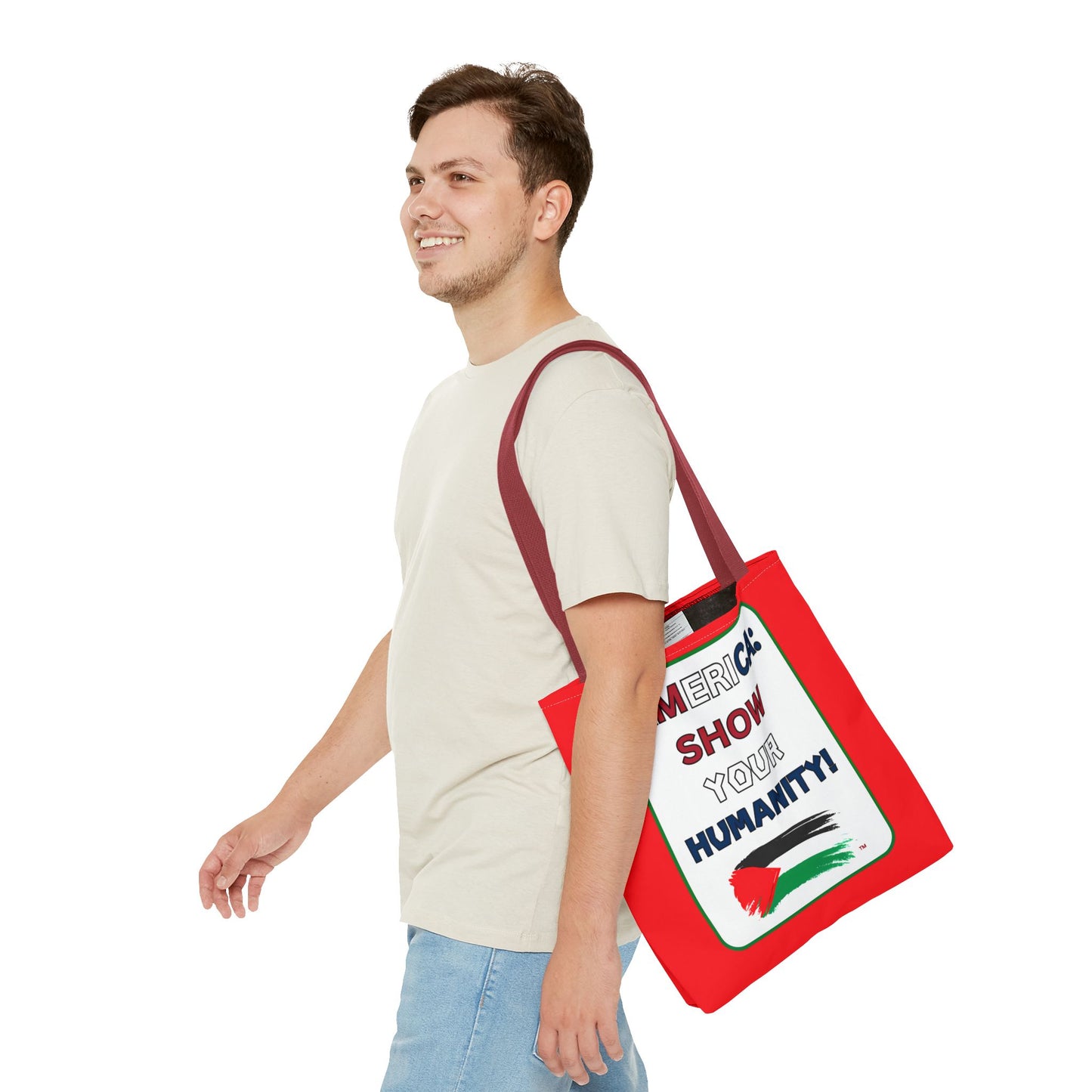 PALESTINE HUMANITY TOTE BAG