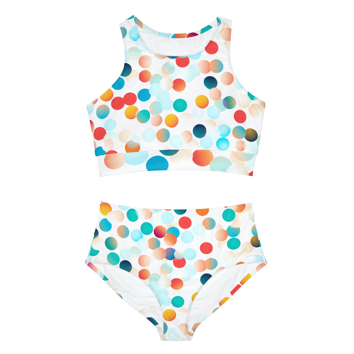 CIRCLES SPORTY BIKINI SET