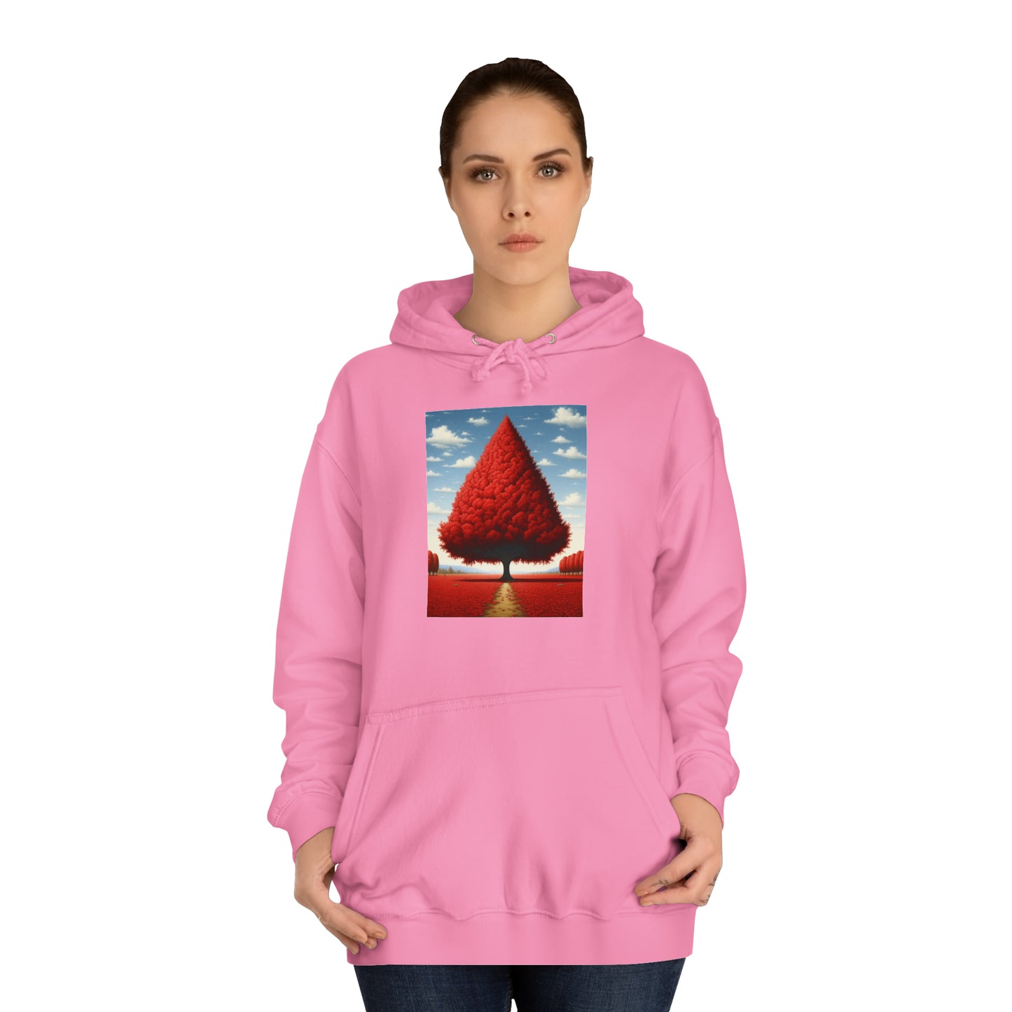 DEL TRIANGLE TREE HOODY - WOMEN'S