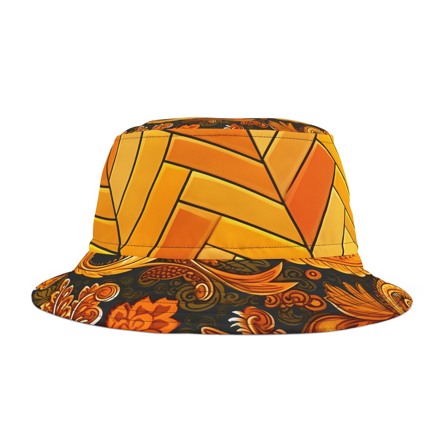PAISLEY TILE BUCKET HAT UNISEX
