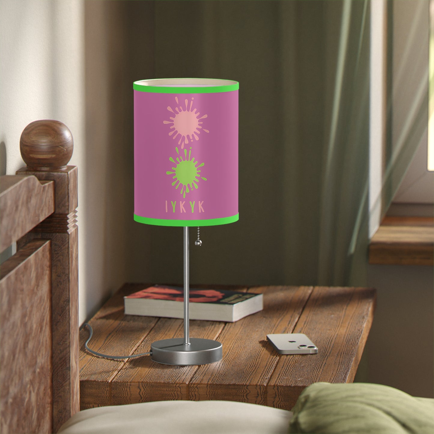 PAG IYKYK LAMP ON A STAND, US|CA PLUG