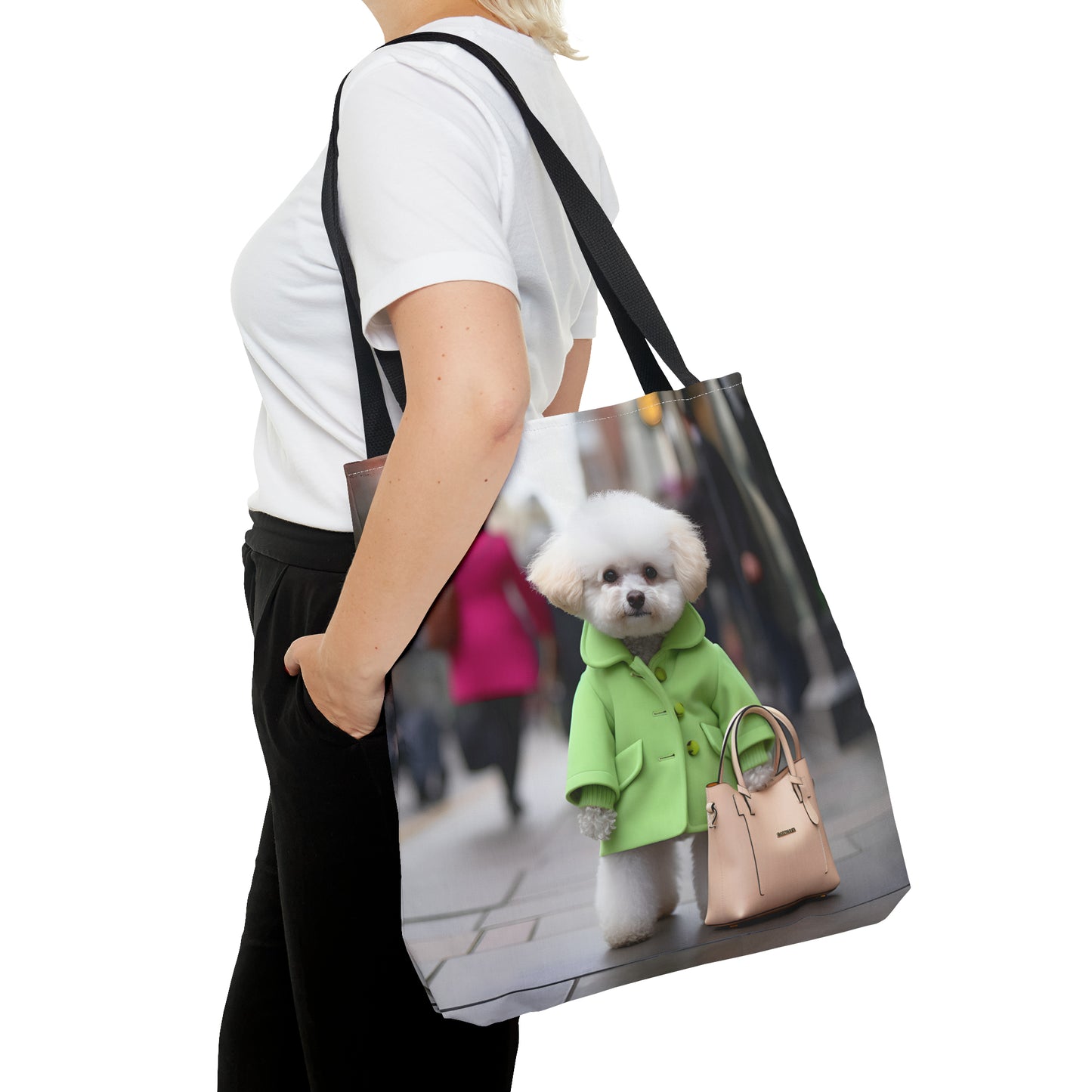 BICHON FRISE TOTE BAG