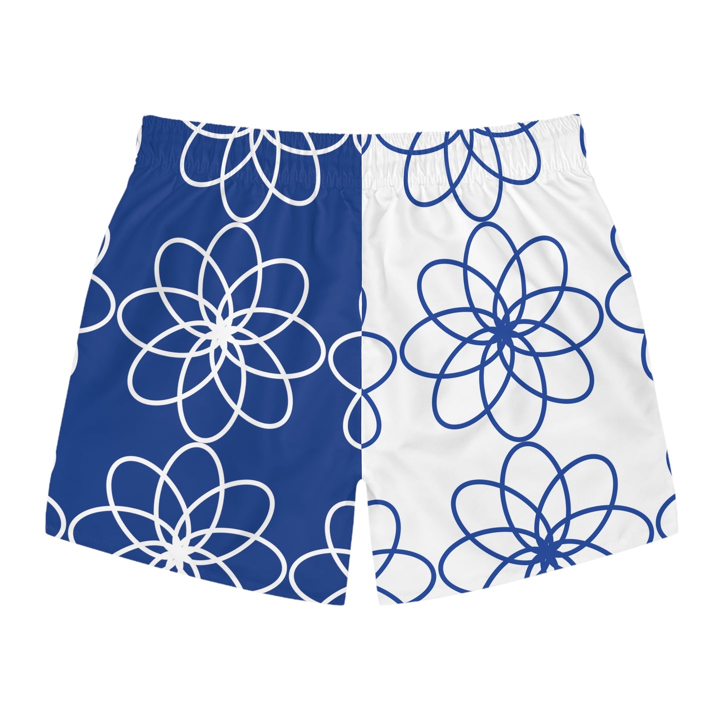 SPIRALS BLUE/WHITE SWIM TRUNKS