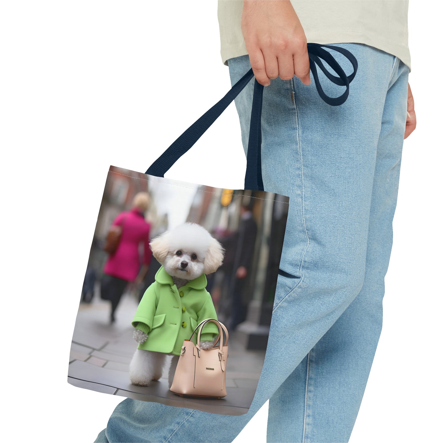 BICHON FRISE TOTE BAG