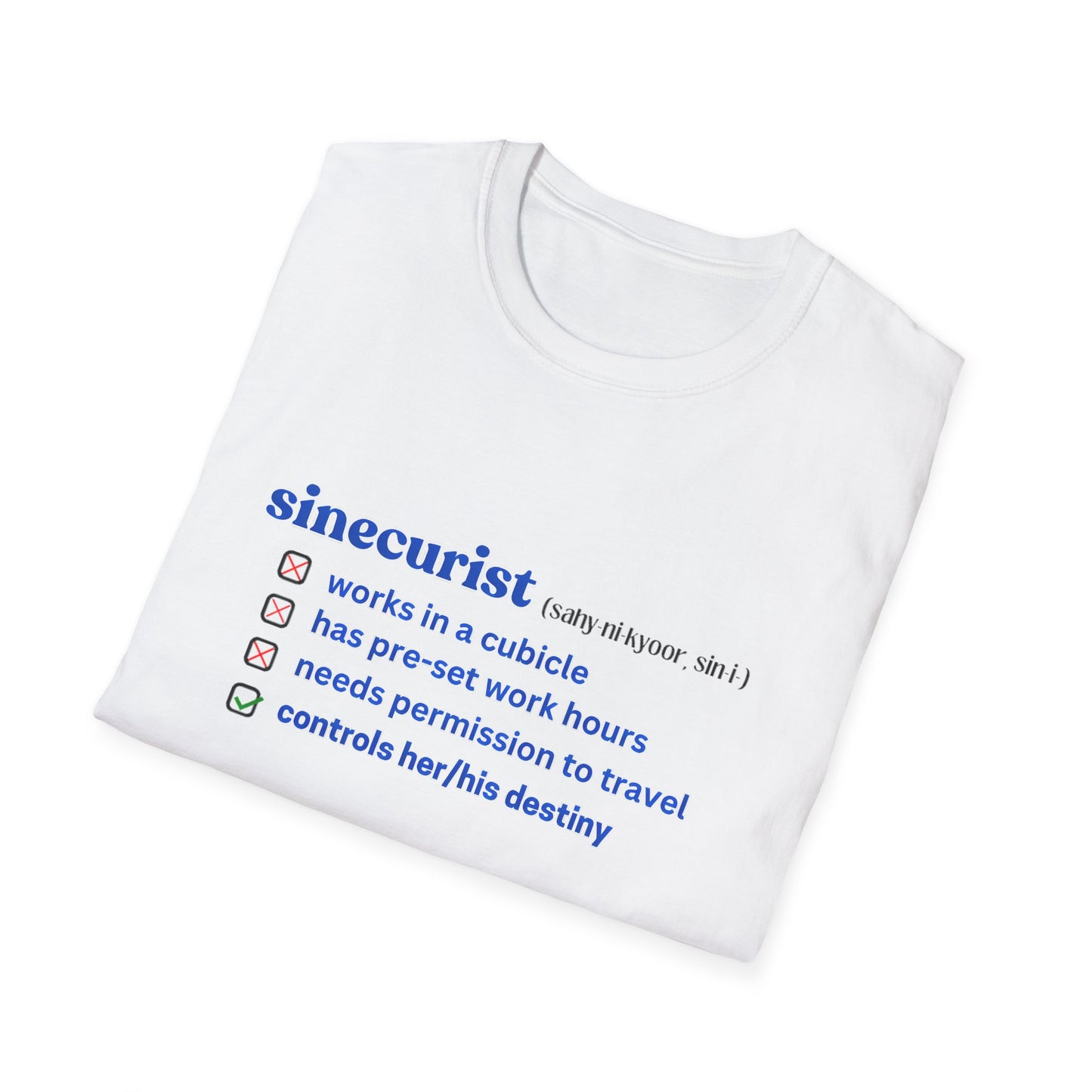 CHECK BOX B T-SHIRT - UNISEX
