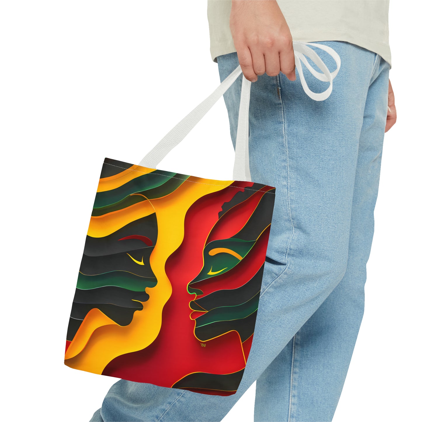 FACE OFF TOTE BAG