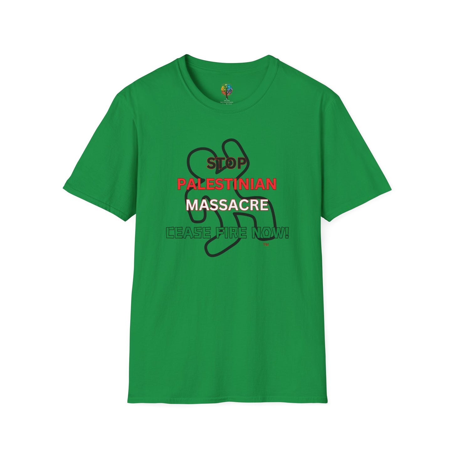 PALESTINE CEASE FIRE T-SHIRT UNISEX