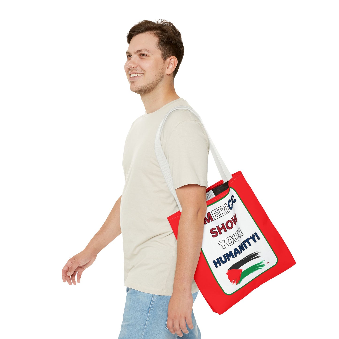 PALESTINE HUMANITY TOTE BAG