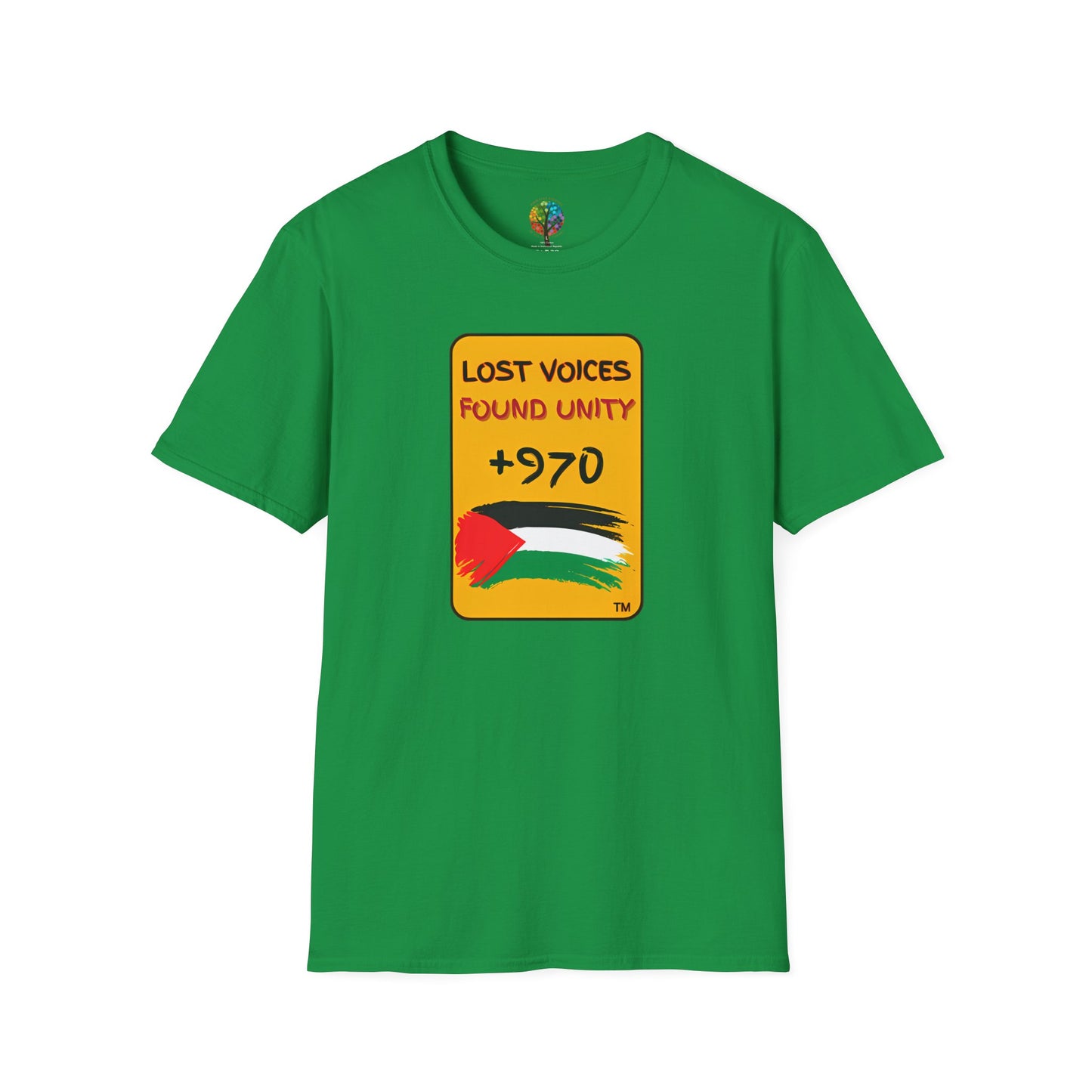 PALESTINE FOUND UNITY T-SHIRT UNISEX