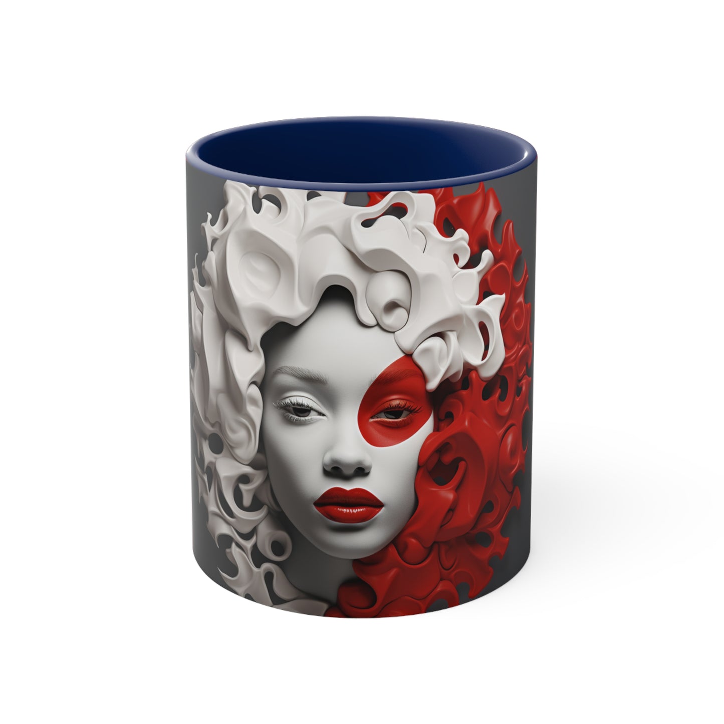 DEL CRIMSON CURLS MUG CERAMIC - MUG 11OZ