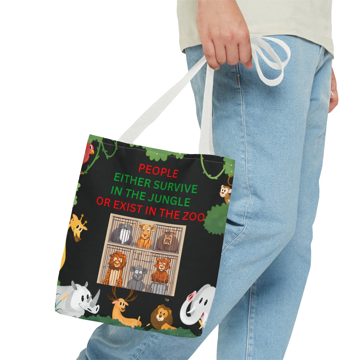 JUNGLE JIVE TOTE BAG
