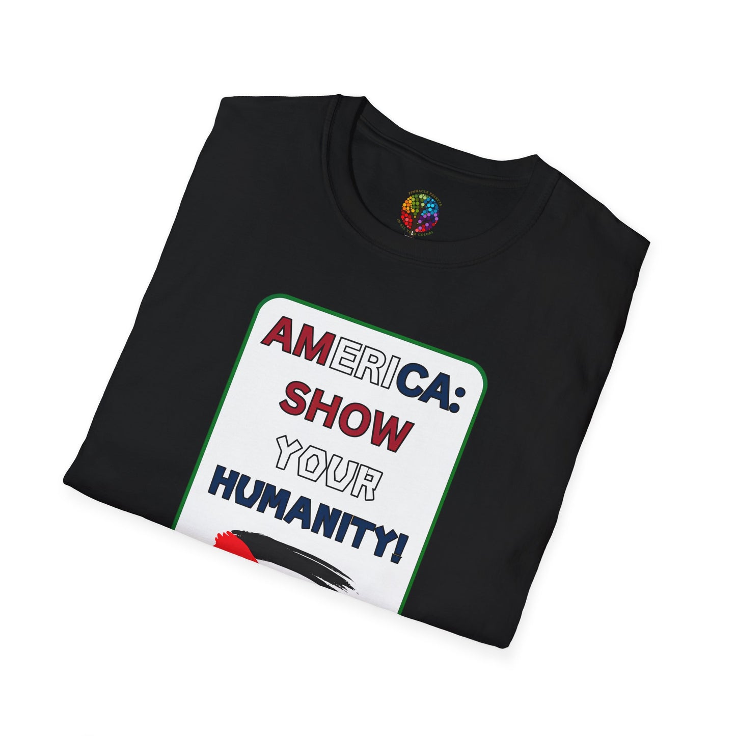 PALESTINE FLAG ABSTRACT T-SHIRT UNISEX