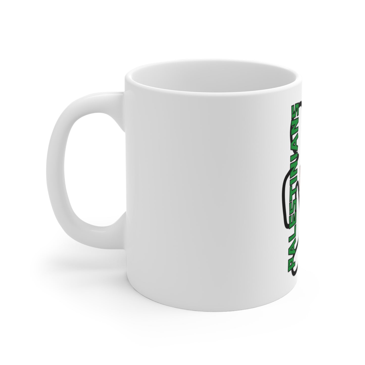PALESTINIAN HUMANS, RIGHT Mug 11oz