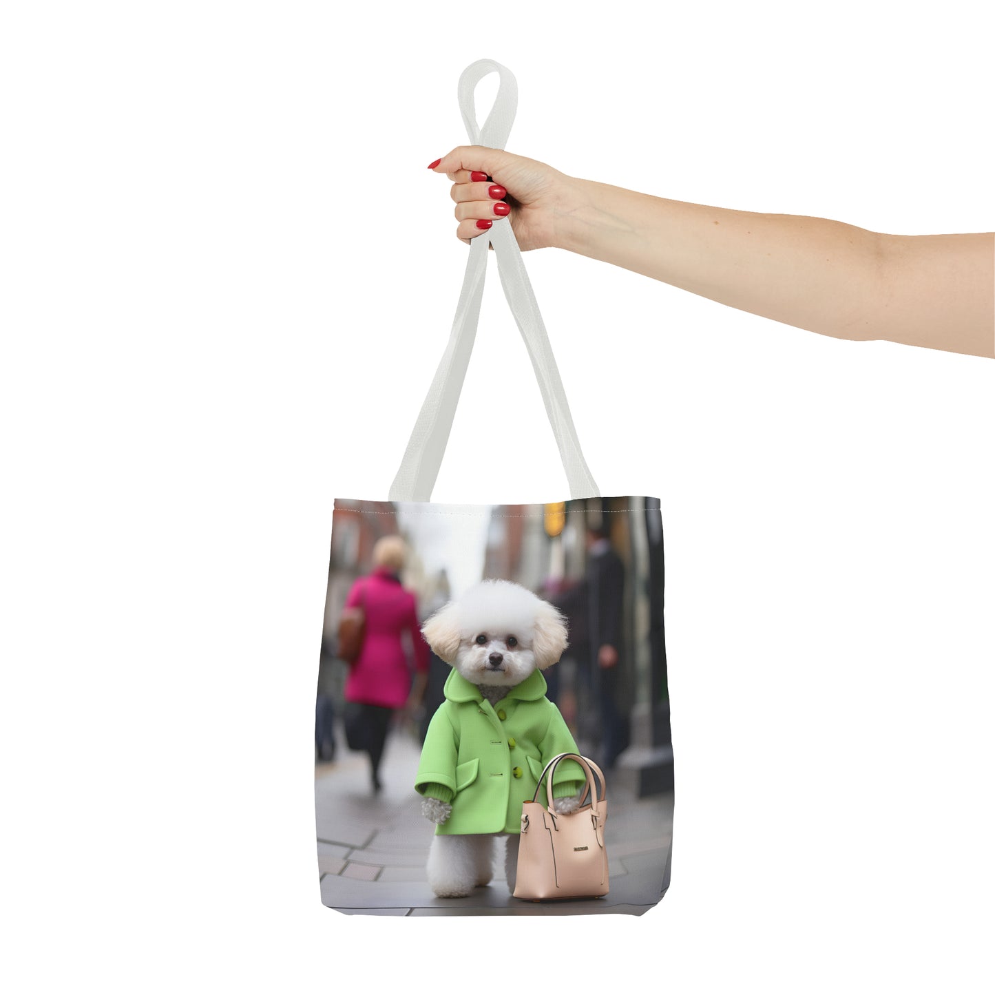 BICHON FRISE TOTE BAG