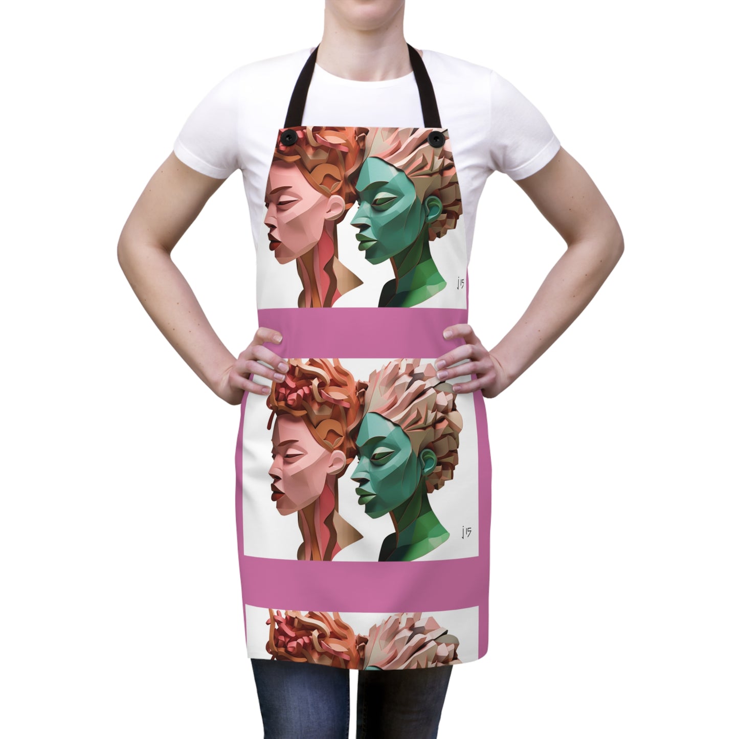 PAG SCULPTURED SISTERS APRON - UNISEX