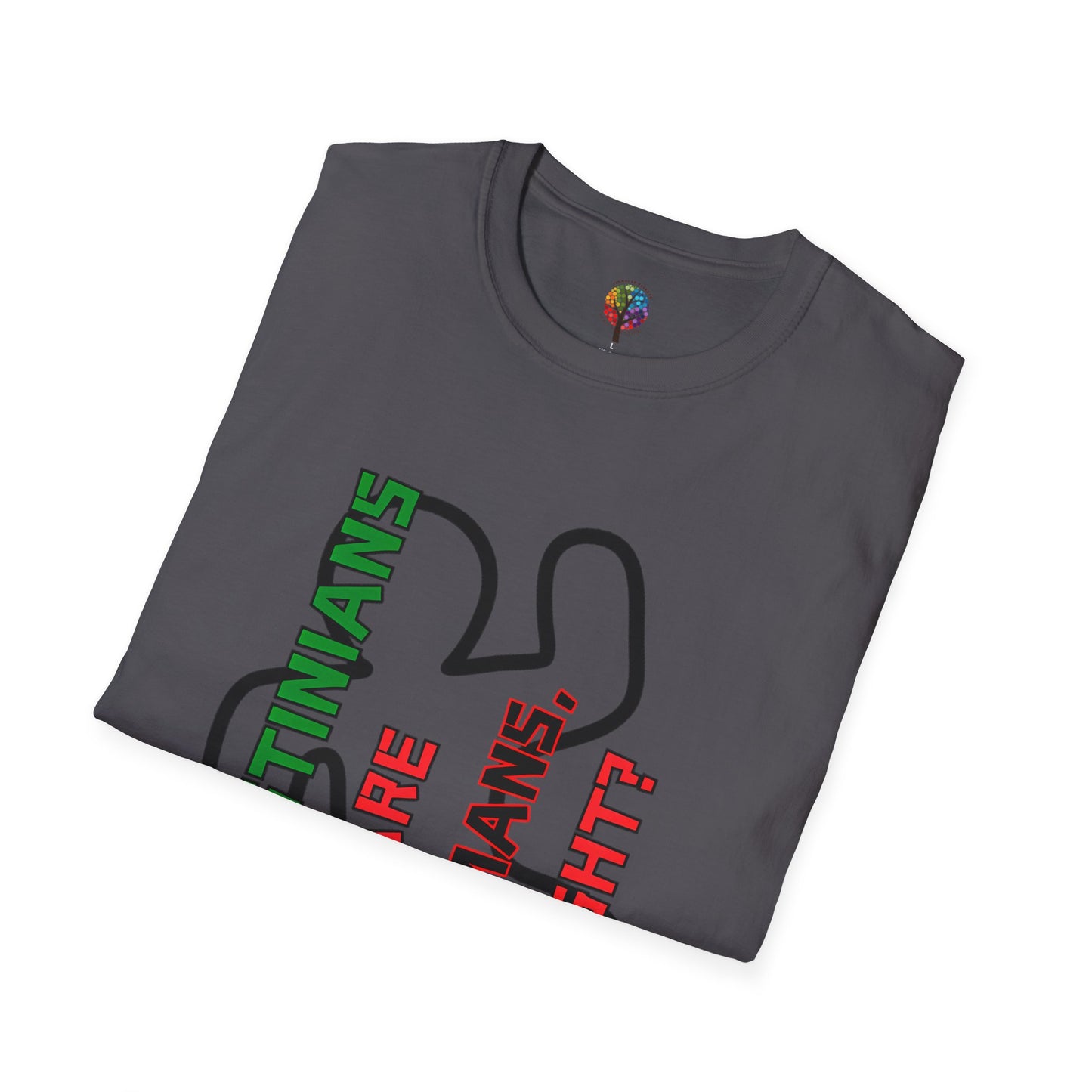 PALESTINE HUMAN RIGHTS T-SHIRT UNISEX
