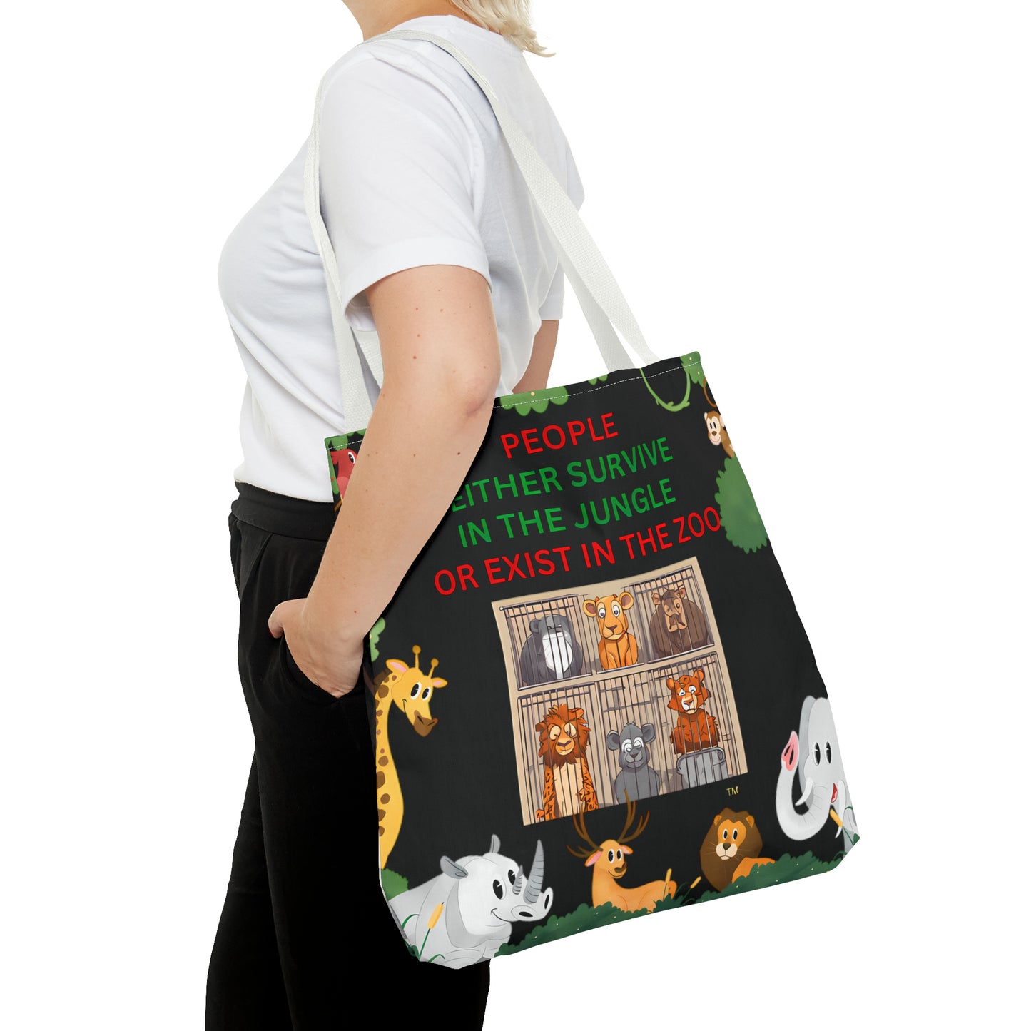 JUNGLE JIVE TOTE BAG