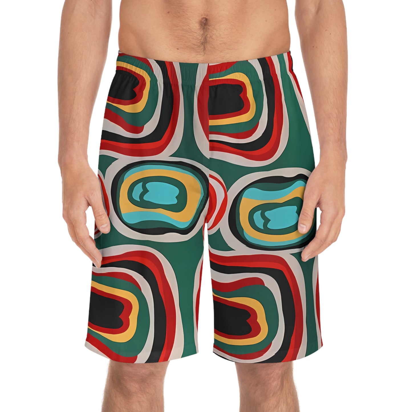 BOLD STROKES BOARD SHORTS MEN'S
