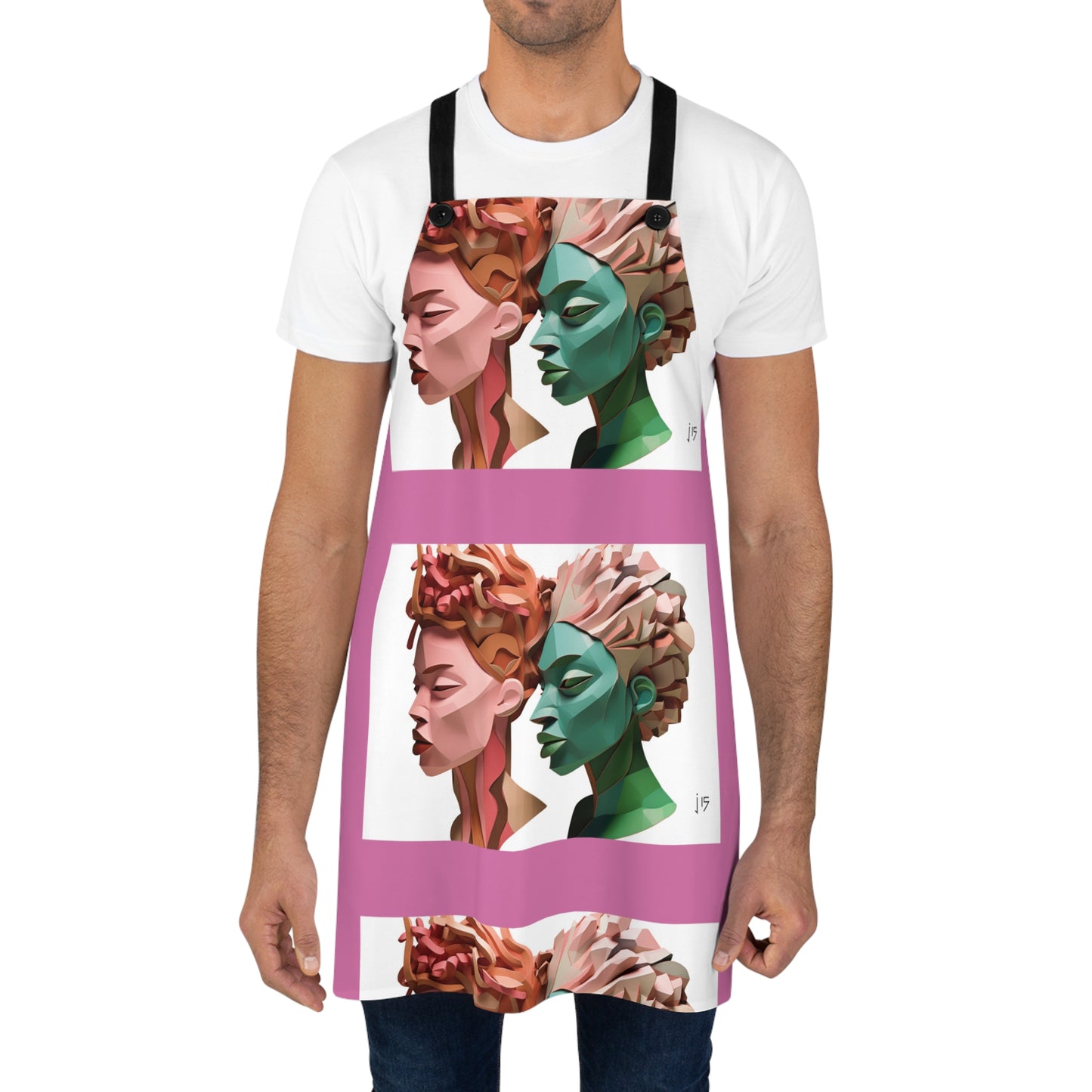PAG SCULPTURED SISTERS APRON - UNISEX