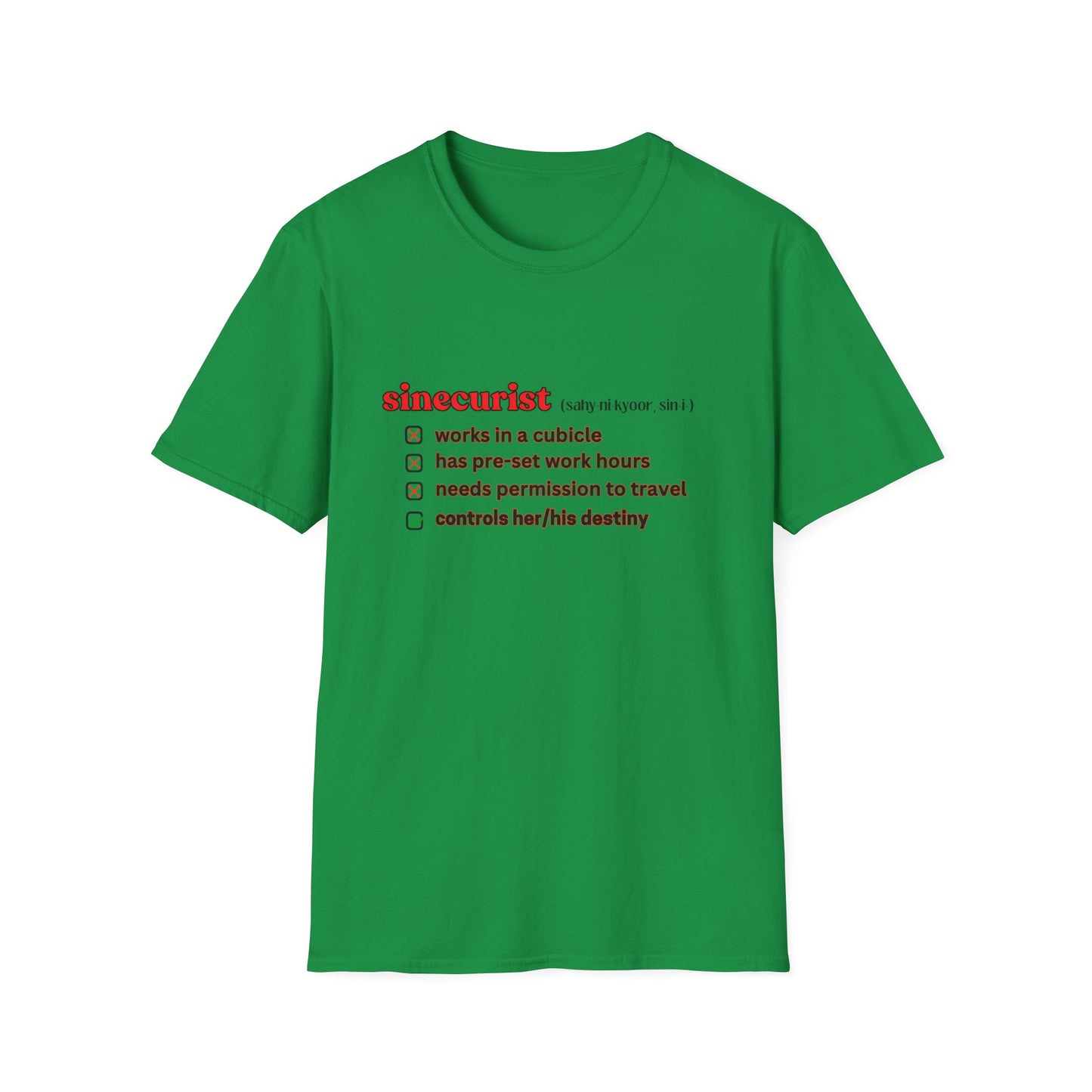 UNI GOOGLE CHECK BOX R T-SHIRT - UNISEX