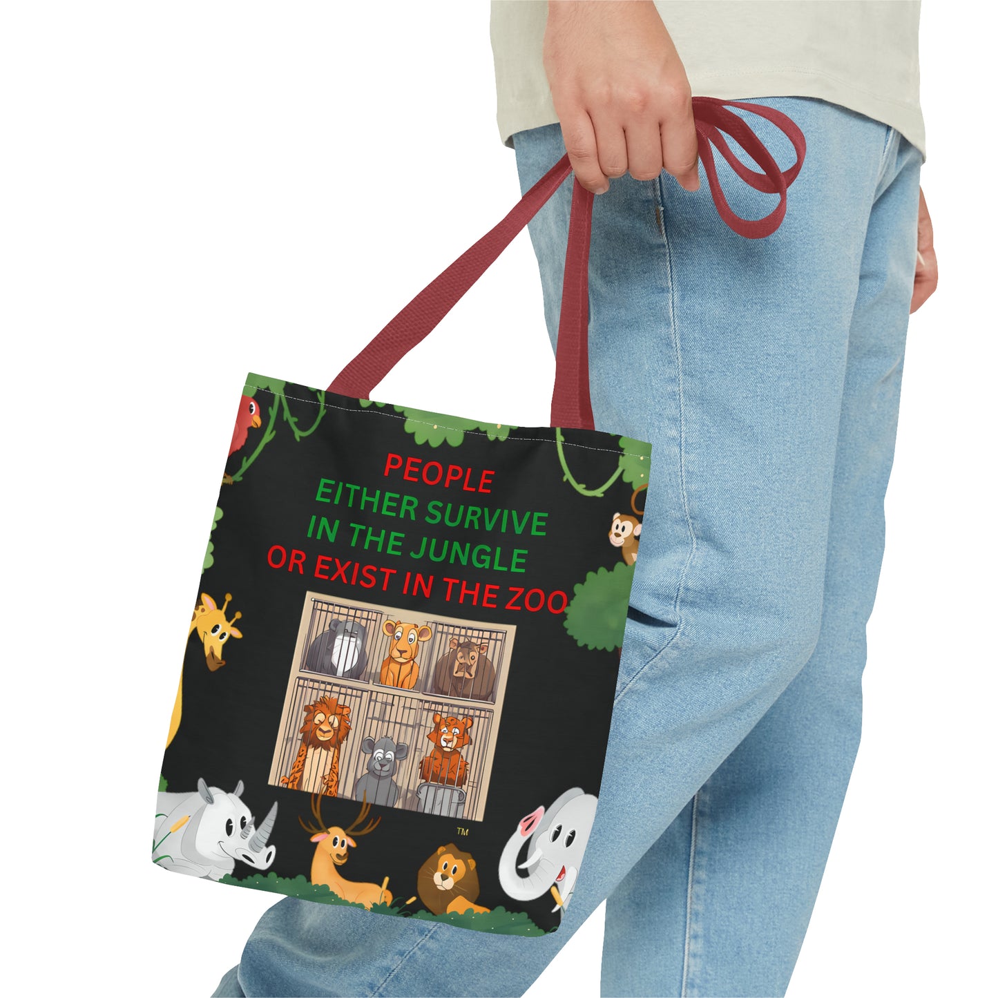 JUNGLE JIVE TOTE BAG