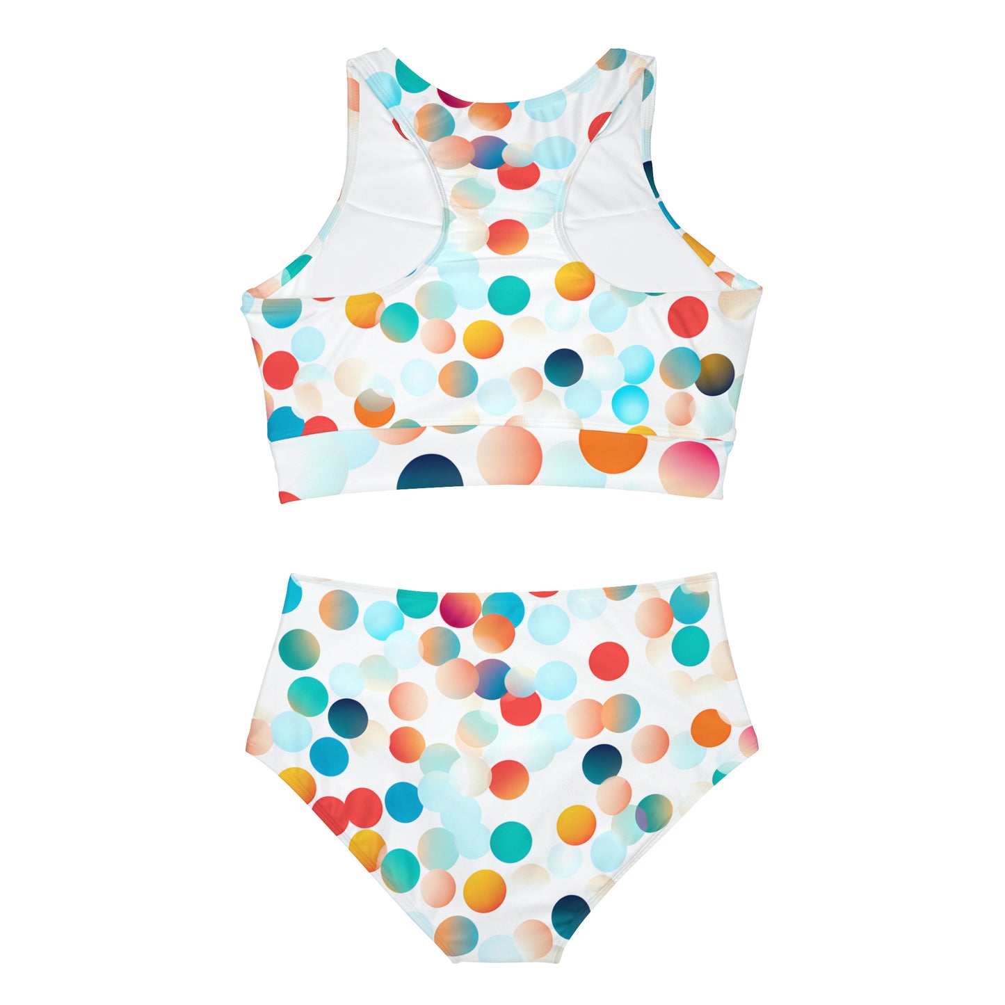 CIRCLES SPORTY BIKINI SET