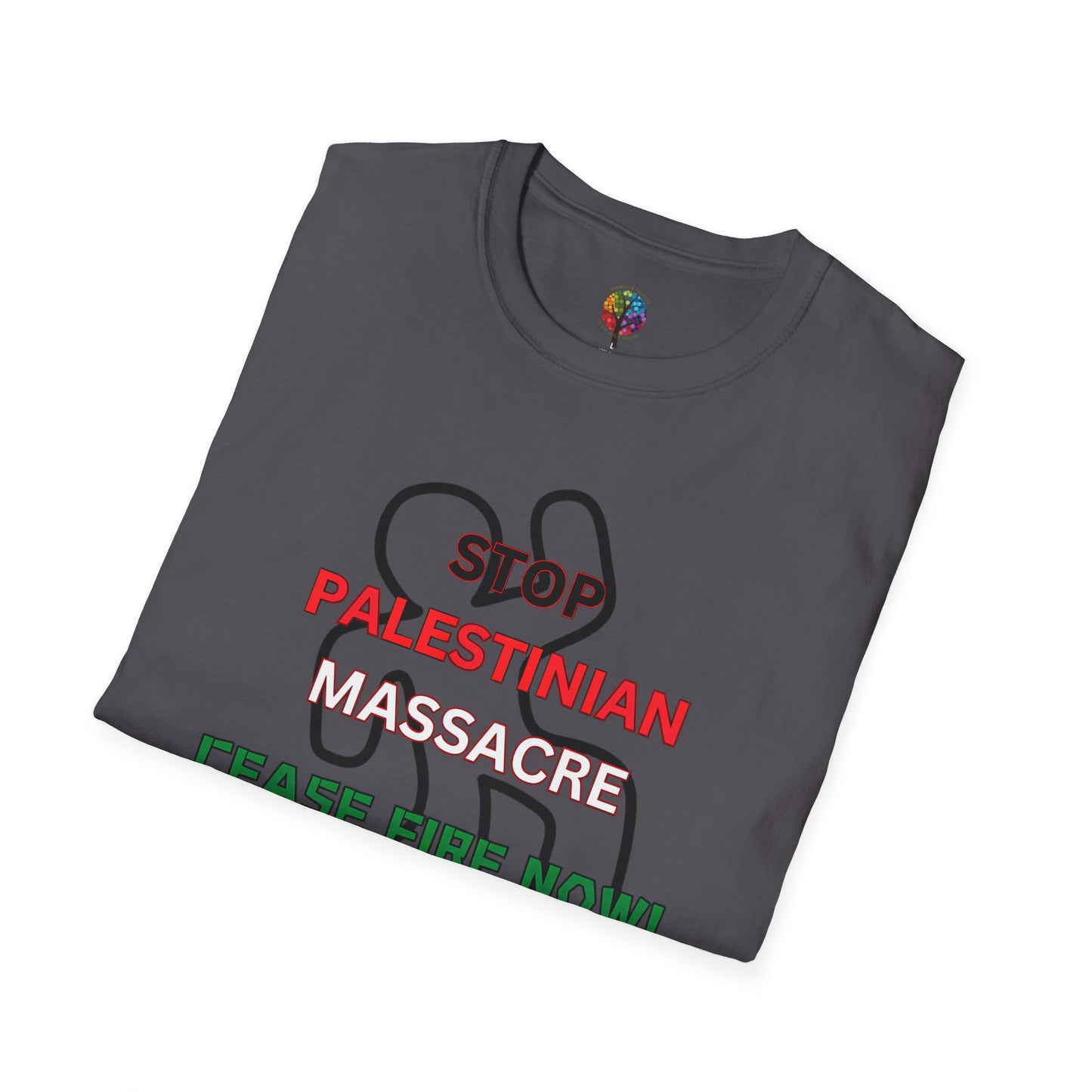 PALESTINE CEASE FIRE T-SHIRT UNISEX