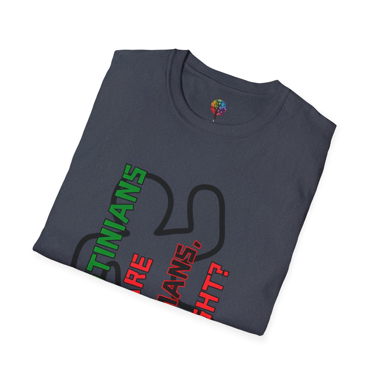 PALESTINE HUMAN RIGHTS T-SHIRT UNISEX