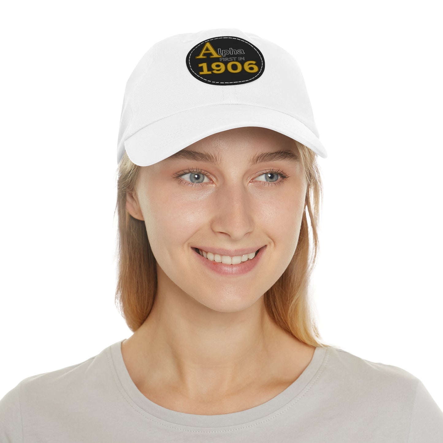 APA 1906 HAT WITH LEATHER PATCH (ROUND)