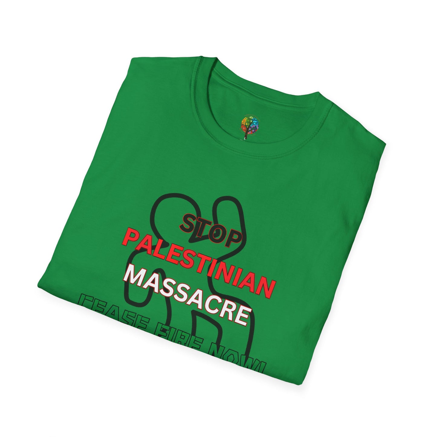 PALESTINE CEASE FIRE T-SHIRT UNISEX