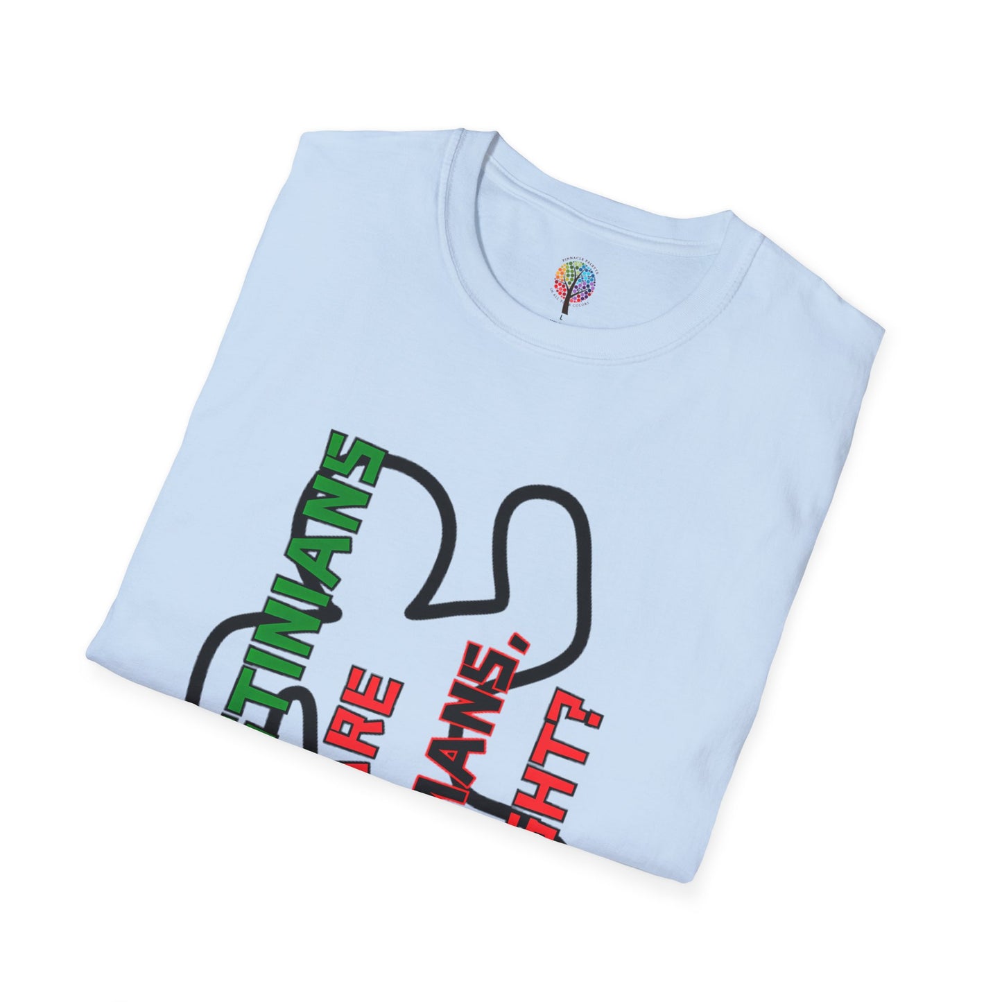PALESTINE HUMAN RIGHTS T-SHIRT UNISEX
