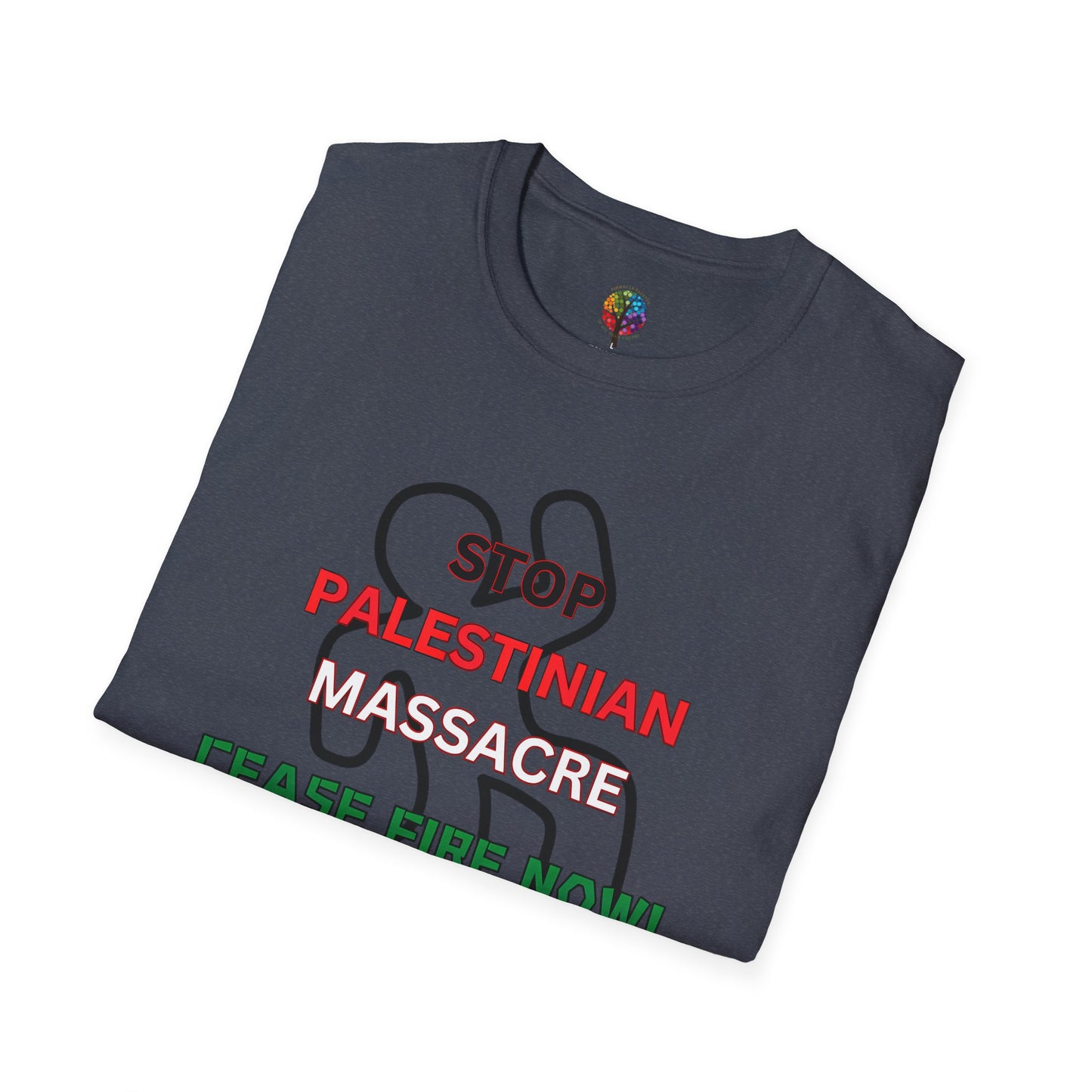 PALESTINE CEASE FIRE T-SHIRT UNISEX