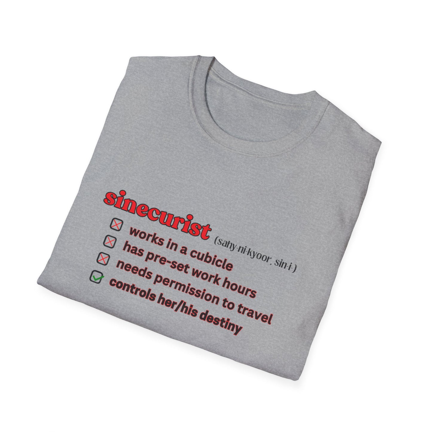 UNI GOOGLE CHECK BOX R T-SHIRT - UNISEX