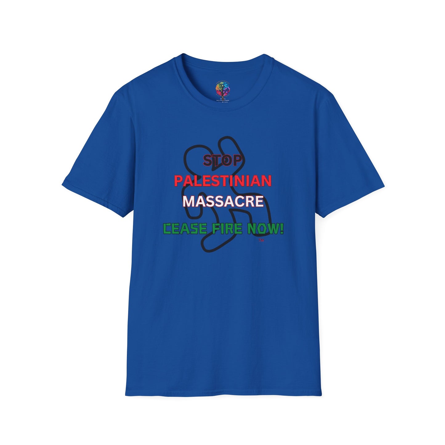 CEASE FIRE T-SHIRT UNISEX