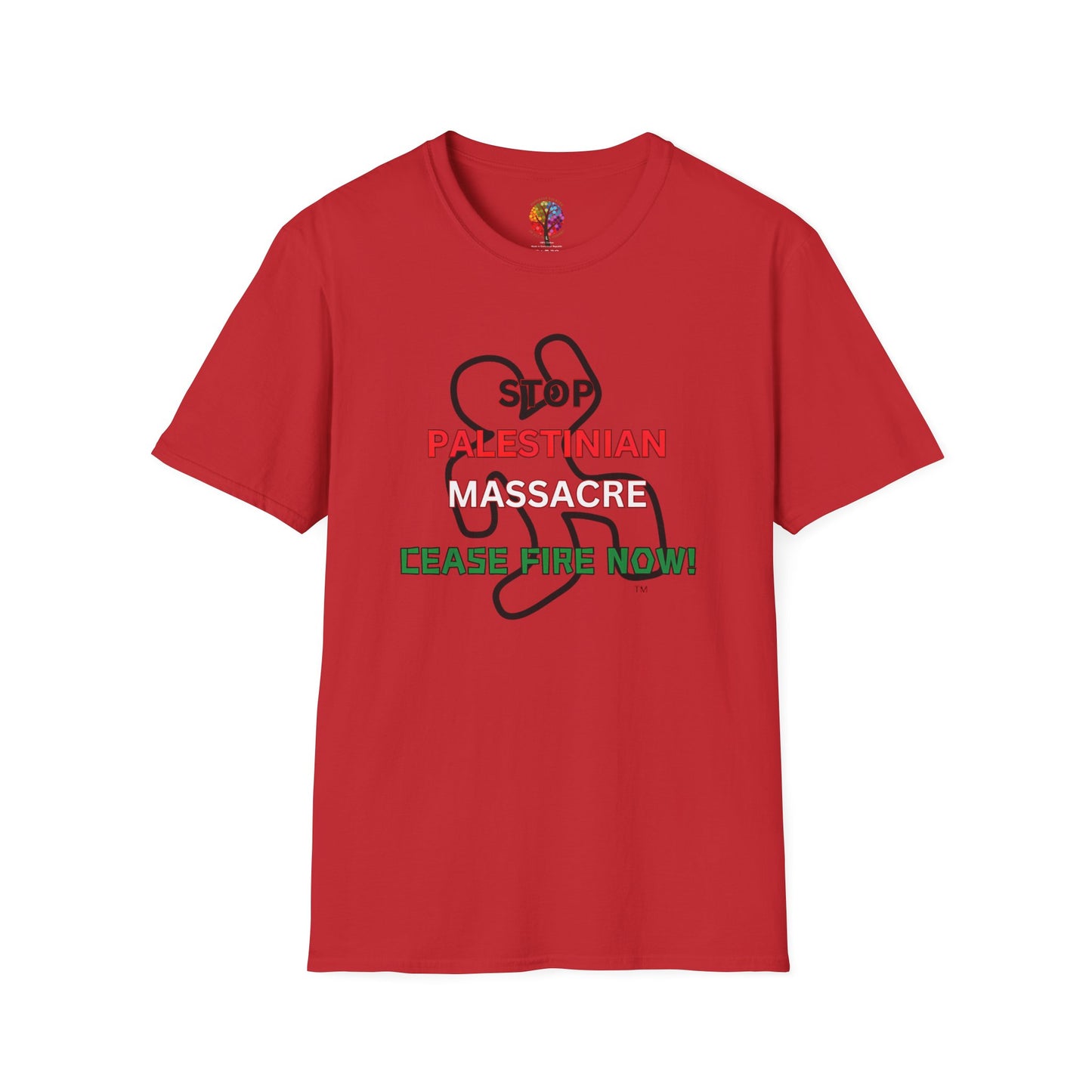 CEASE FIRE T-SHIRT UNISEX