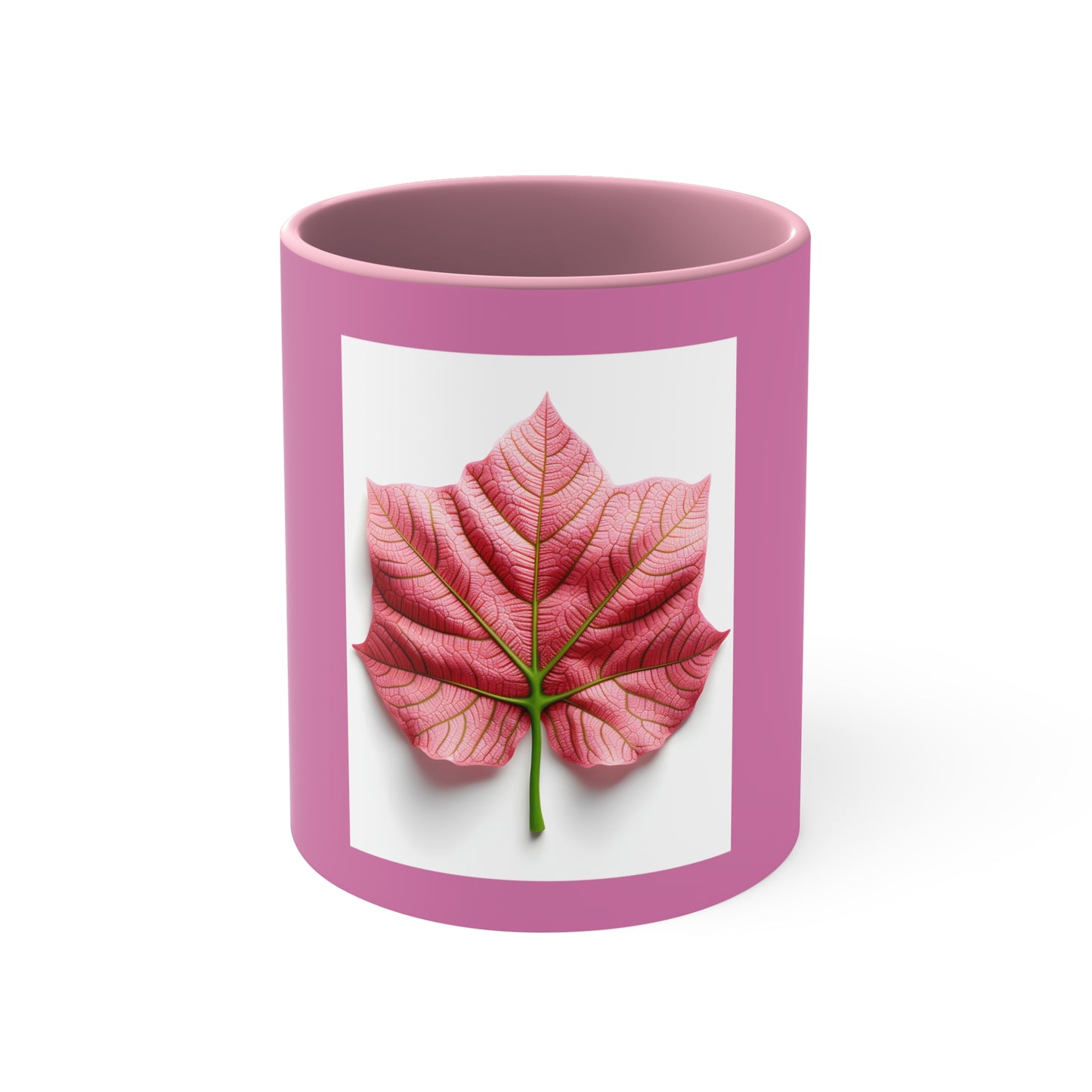 PAG PINK IVY WHITE FOUNDERS' MUG - CERAMIC 11OZ