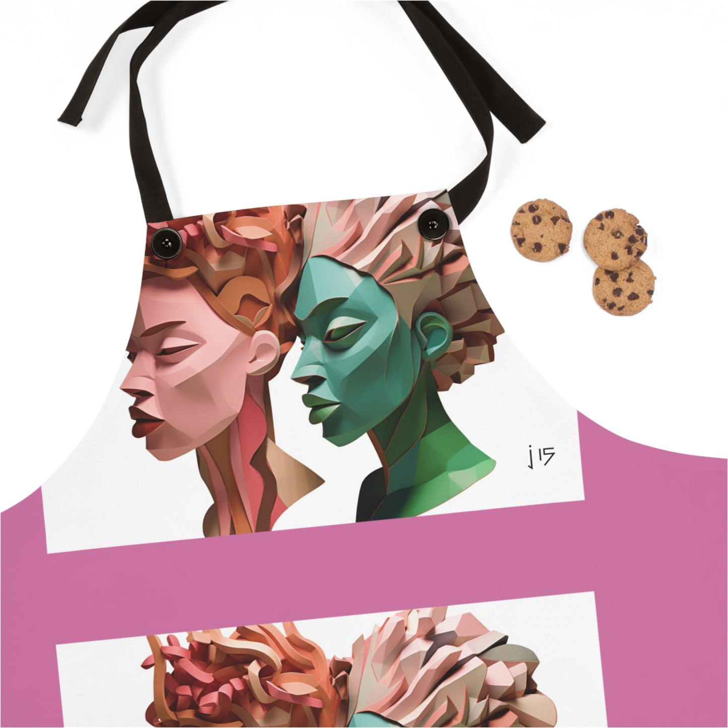 PAG SCULPTURED SISTERS APRON - UNISEX
