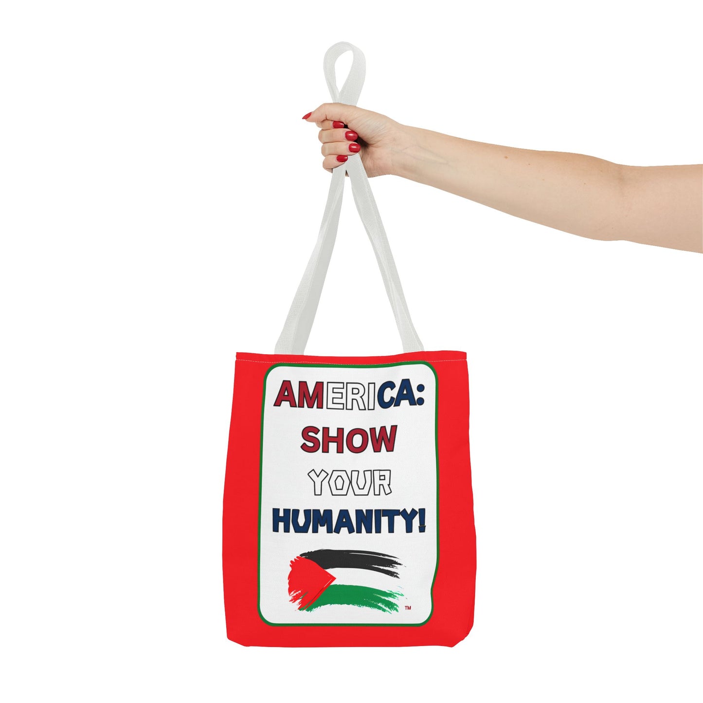 PALESTINE HUMANITY TOTE BAG