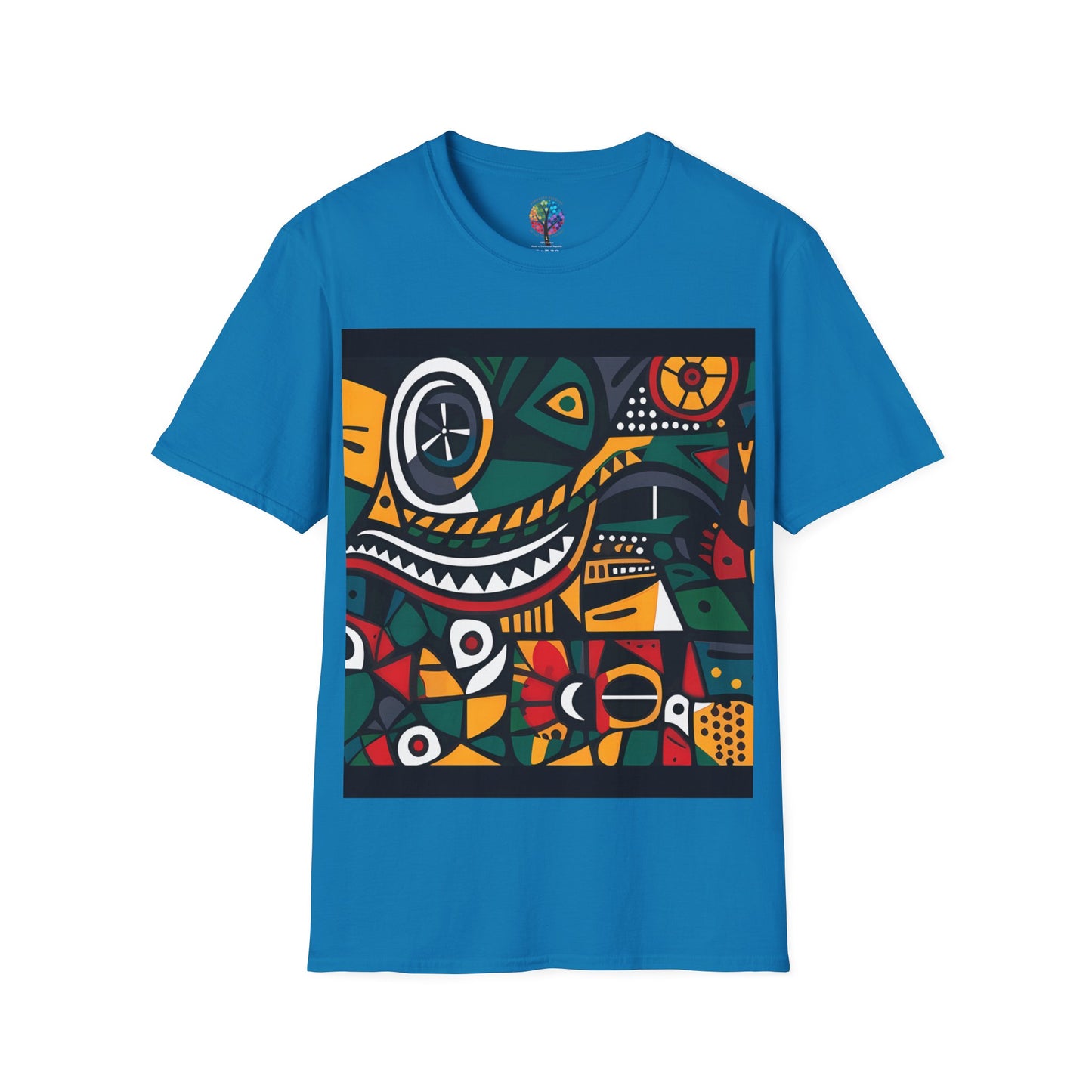 SURREALISM IN COLOR SOFTSTYLE T-SHIRT UNISEX