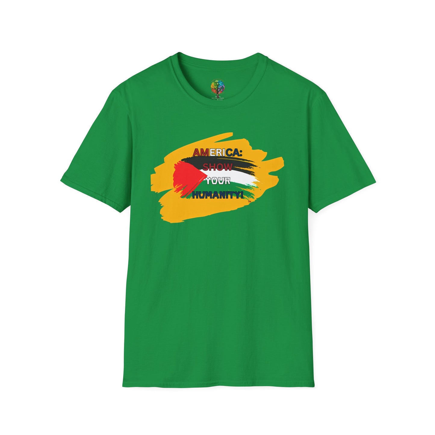 PALESTINE FLAG SWATCH T-SHIRT UNISEX